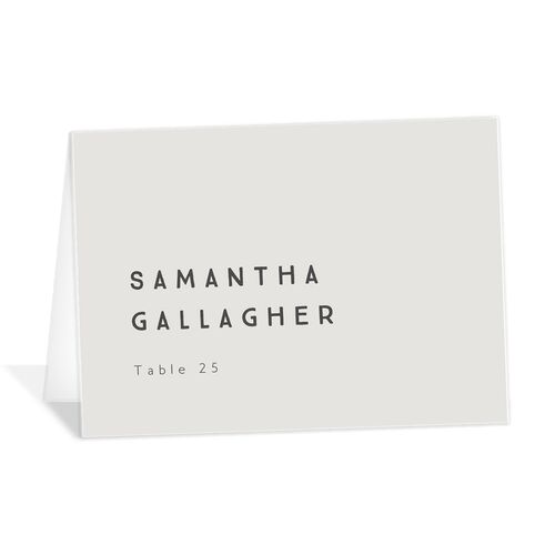 Minimalist Photography Place Cards