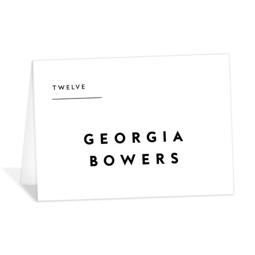Simply Modern Place Cards