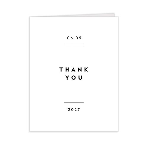 Simply Modern Thank You Cards