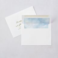 Western Barn Save the Date Cards Red Clay Signature smooth Blank No Standard