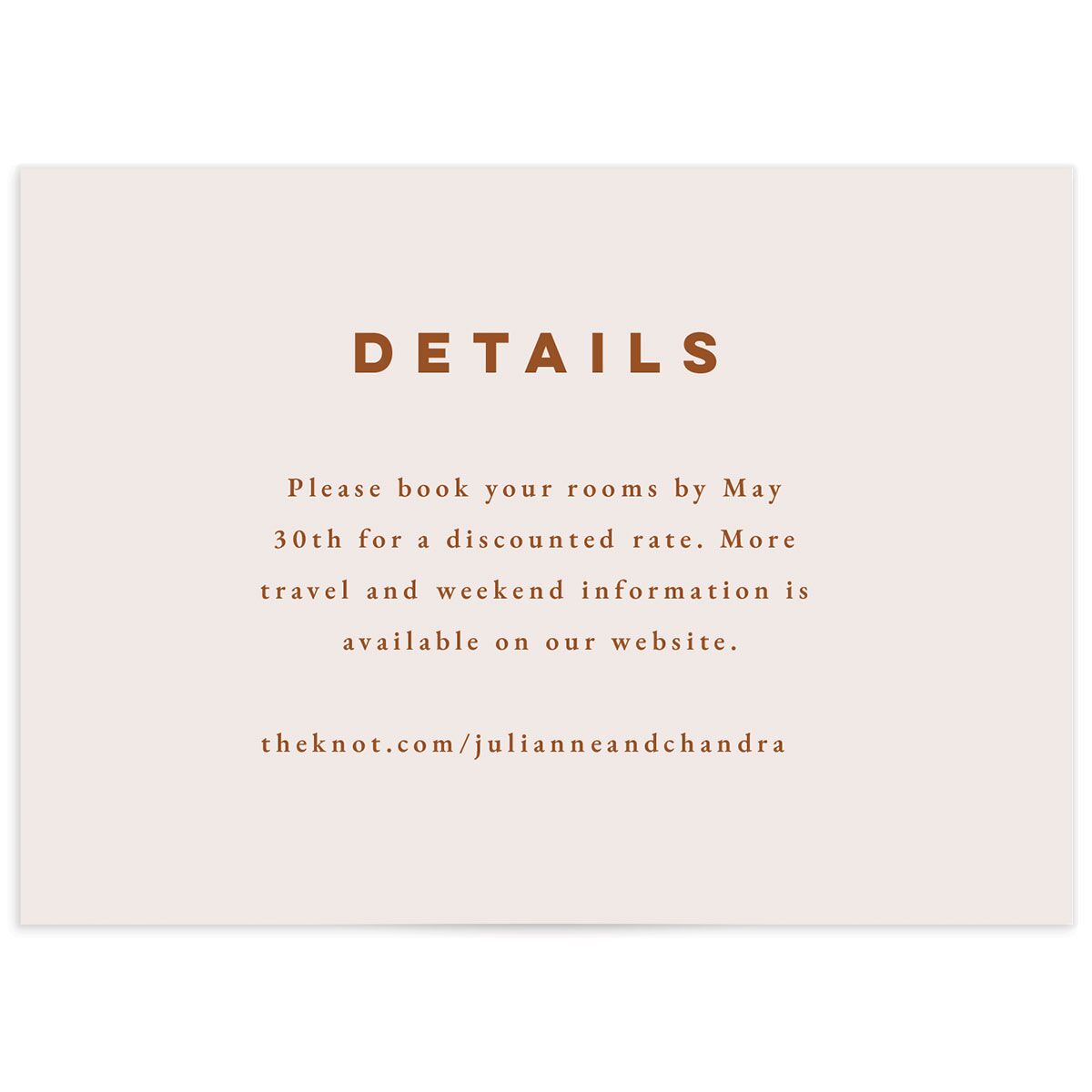 Modern Floral Wedding Enclosure Cards