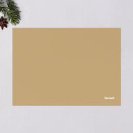 Bright New Year Holiday Cards Tan Signature Blank Standard Landscape
