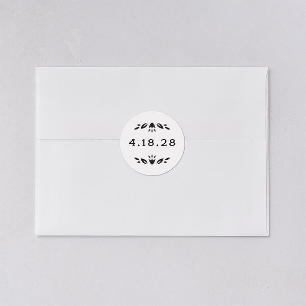 Papel Picado De Mexico Wedding Stickers Navy Circle
