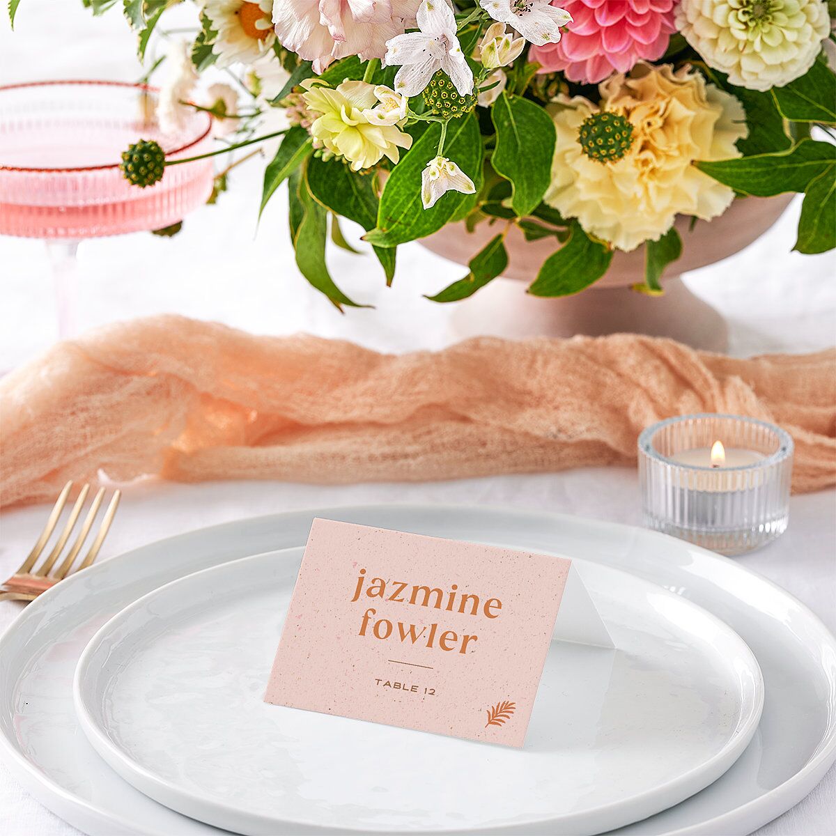 Beach Party Place Cards — view 2