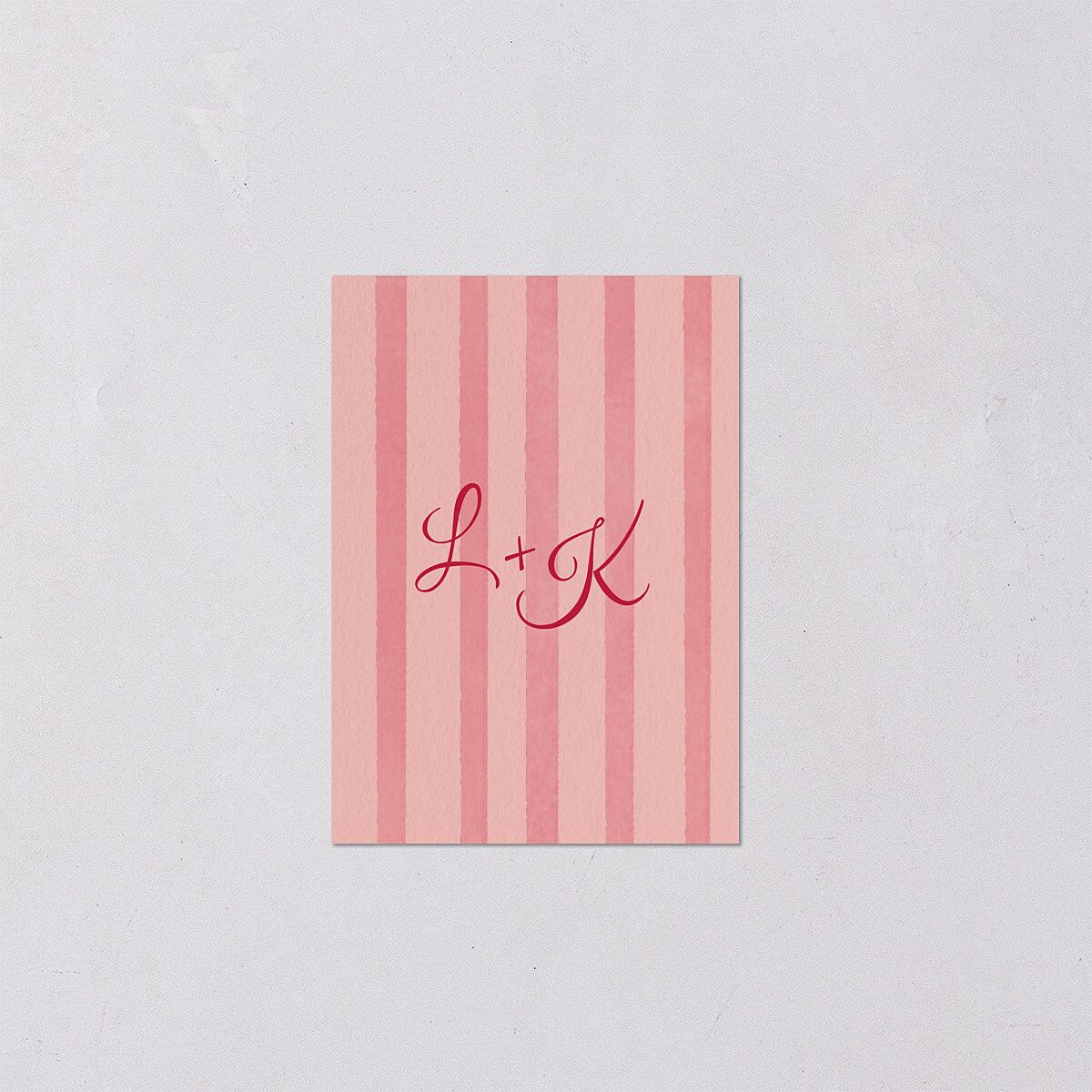 Vintage Heart Locket QR Code RSVP Cards Crimson Signature Standard