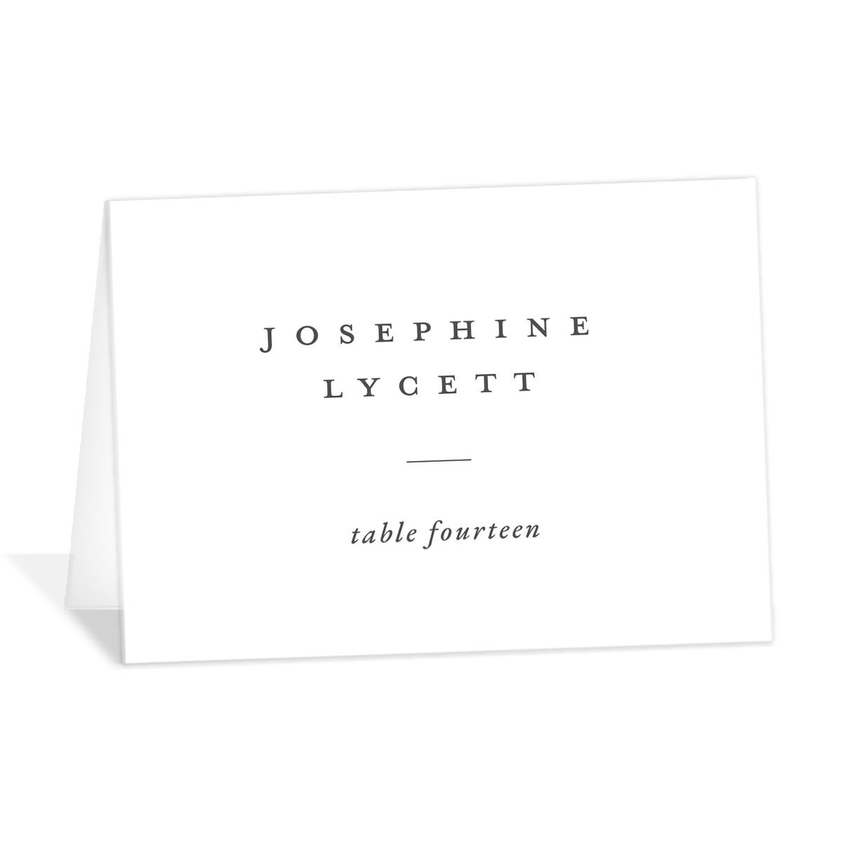 Ethereal Floral Place Cards