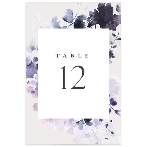 Ethereal Floral Table Numbers