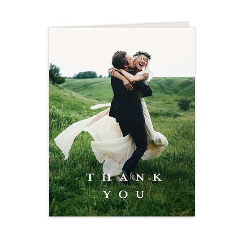 Ethereal Floral Thank You Cards