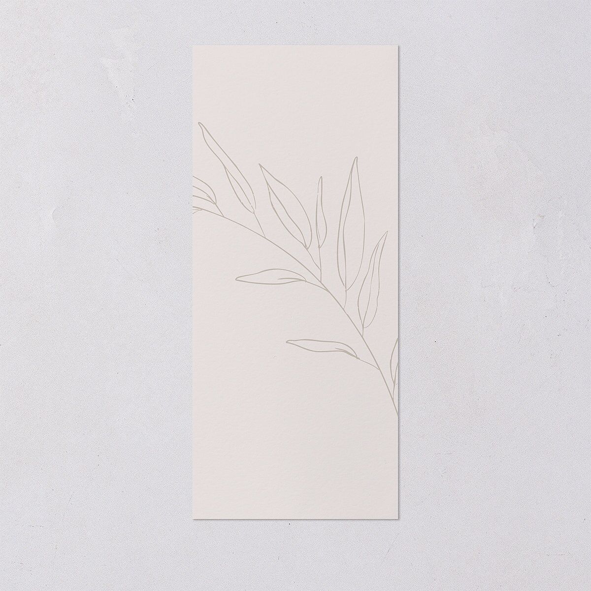 Captured Love Menus Pure White Signature