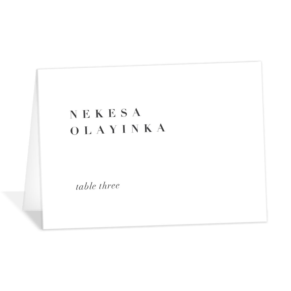 Marbled Canvas Place Cards