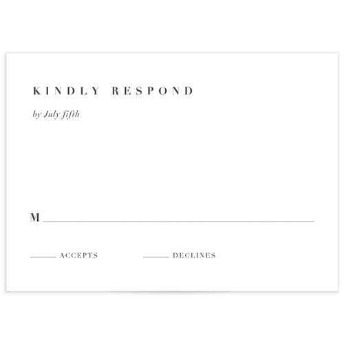 Marbled Canvas Wedding Response Cards