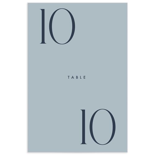 Modern Initials Table Numbers - 