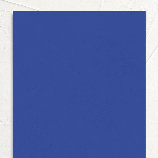 Vivid Flora Wedding Invitations Regency Blue Signature No