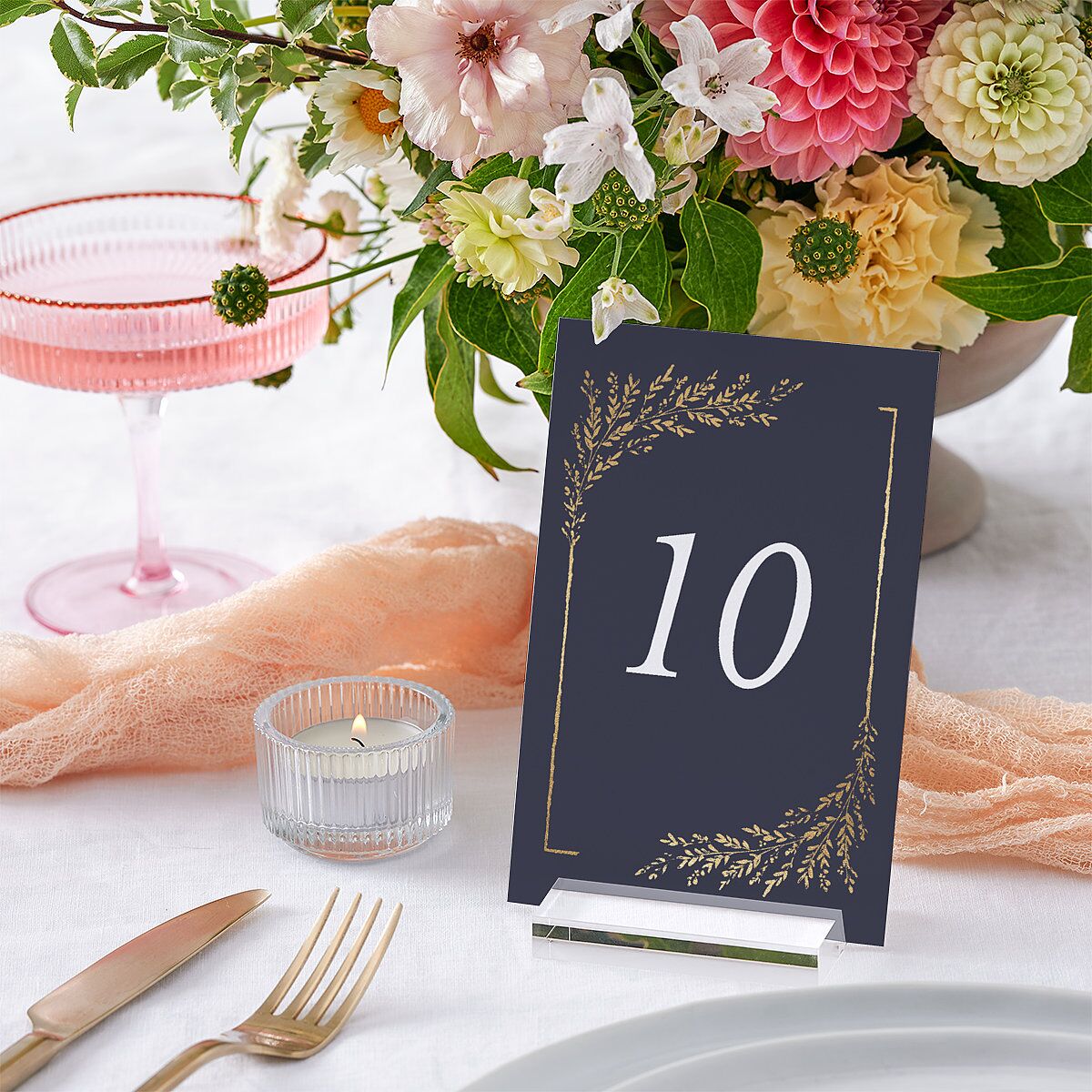Exquisite Branches Table Numbers — view 3