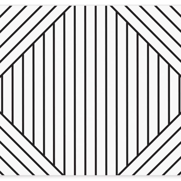 Geometric Impression Favor Gift Tags Licorice Signature