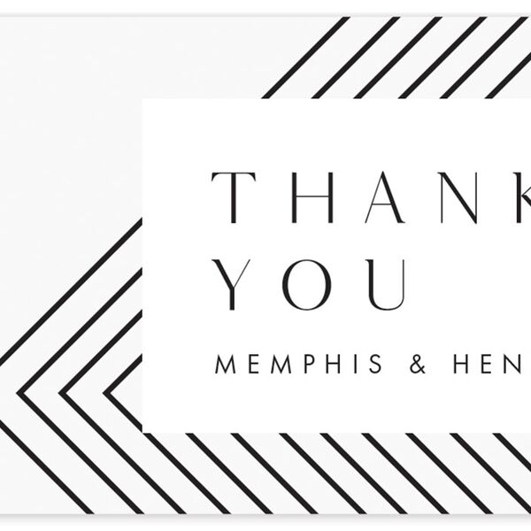 Geometric Impression Favor Gift Tags Licorice Signature