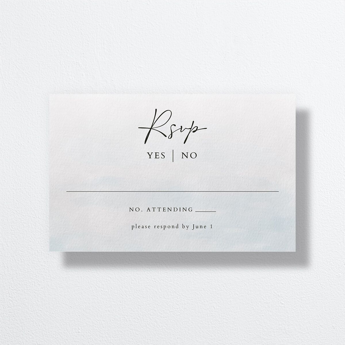 Rustic Reflection All-in-One Wedding Invitations — view 4