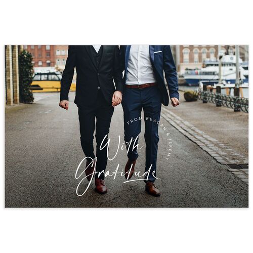 Signature Style Thank You Postcards - 
