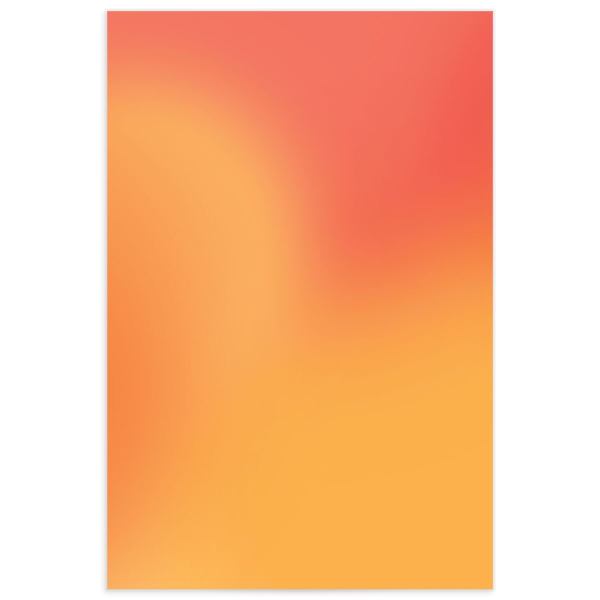 Vibrant Gradient Table Numbers Pumpkin Signature