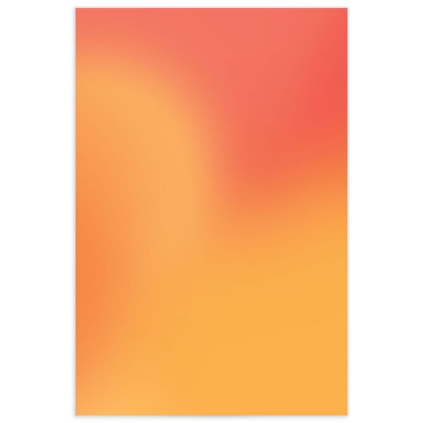 Vibrant Gradient Table Numbers Pumpkin Signature