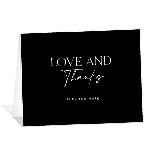 Timeless Bold Thank You Cards - 