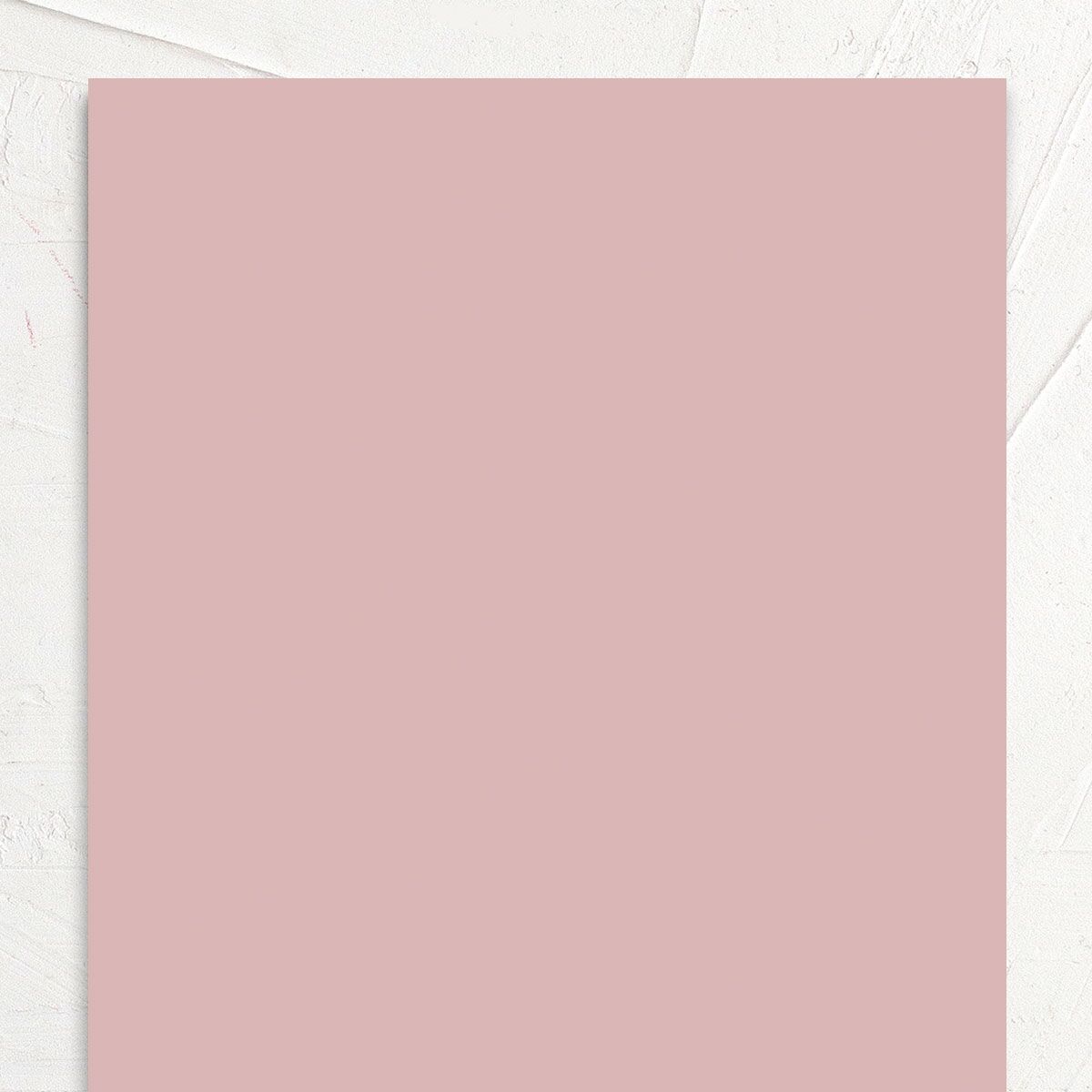 Floral Border Wedding Invitations Desert Rose Signature No