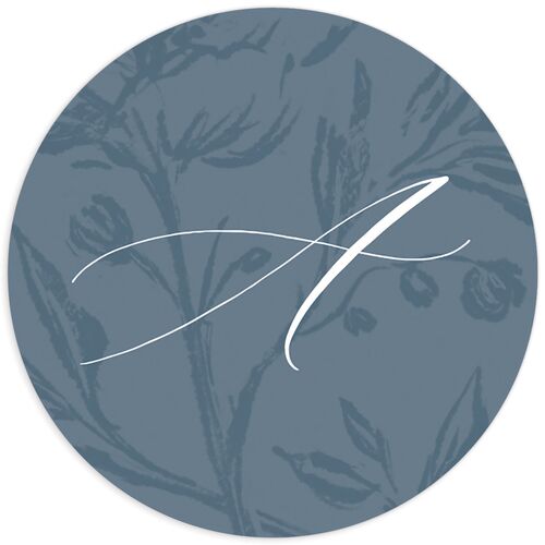 Delicate Blooms Wedding Stickers - 