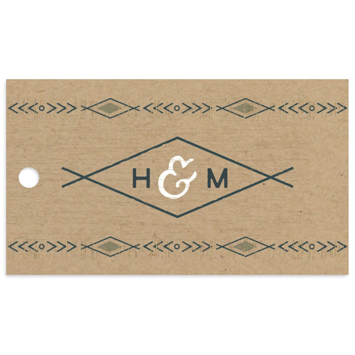 Vintage Mountain Favor Gift Tags