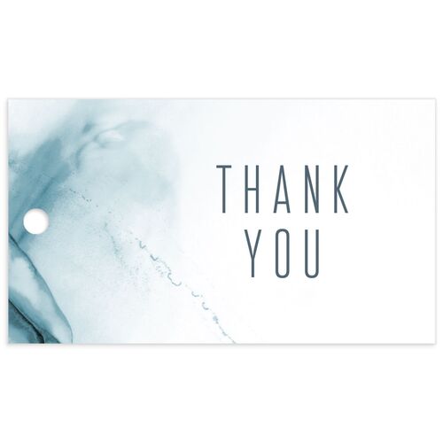 Contemporary Tide Favor Gift Tags - 