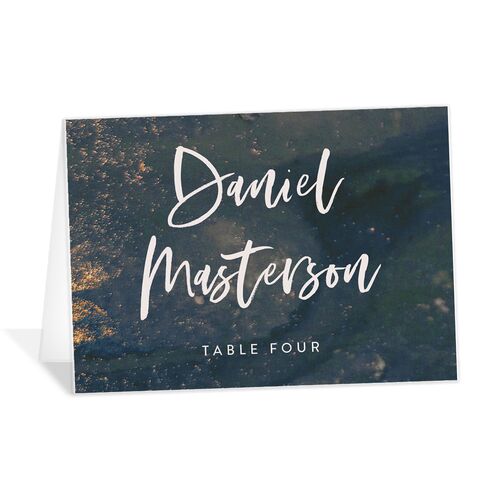 Opulent Marble Place Cards - 
