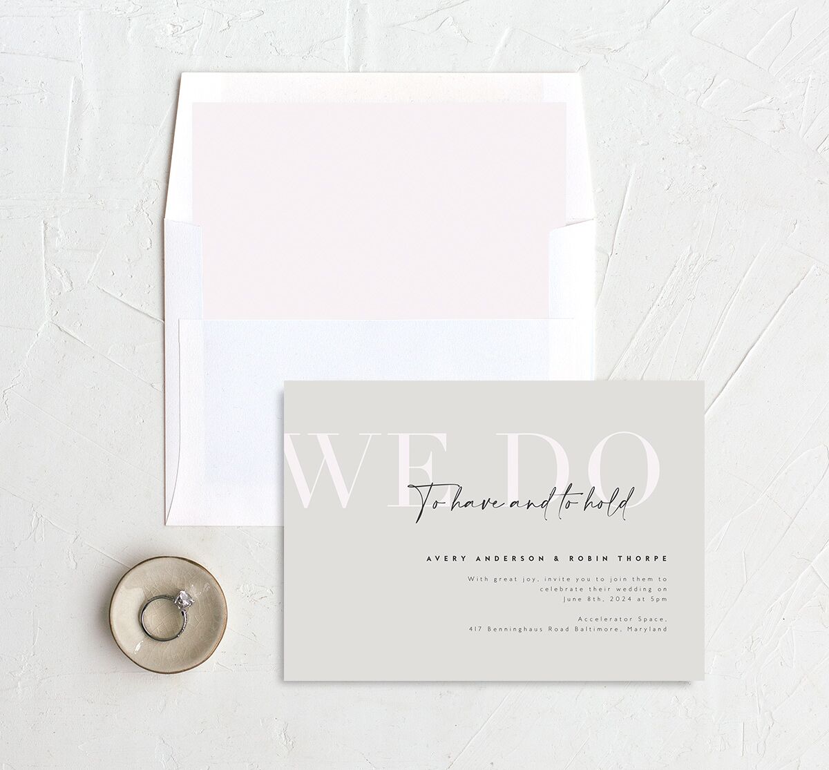 Elegant Contrast Envelope Liners envelope-and-liner