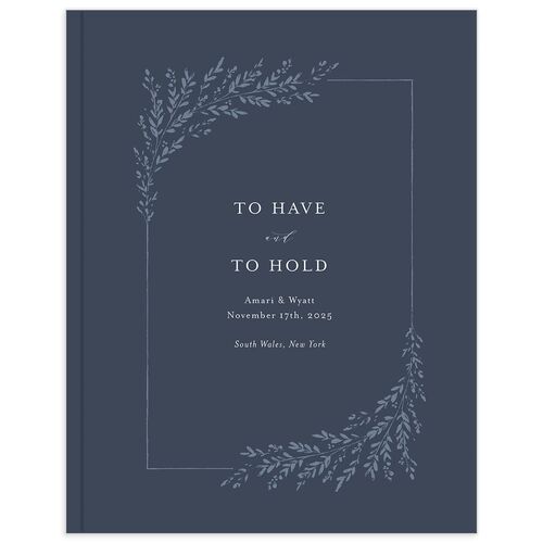 Exquisite Branches Wedding Guest Book - 