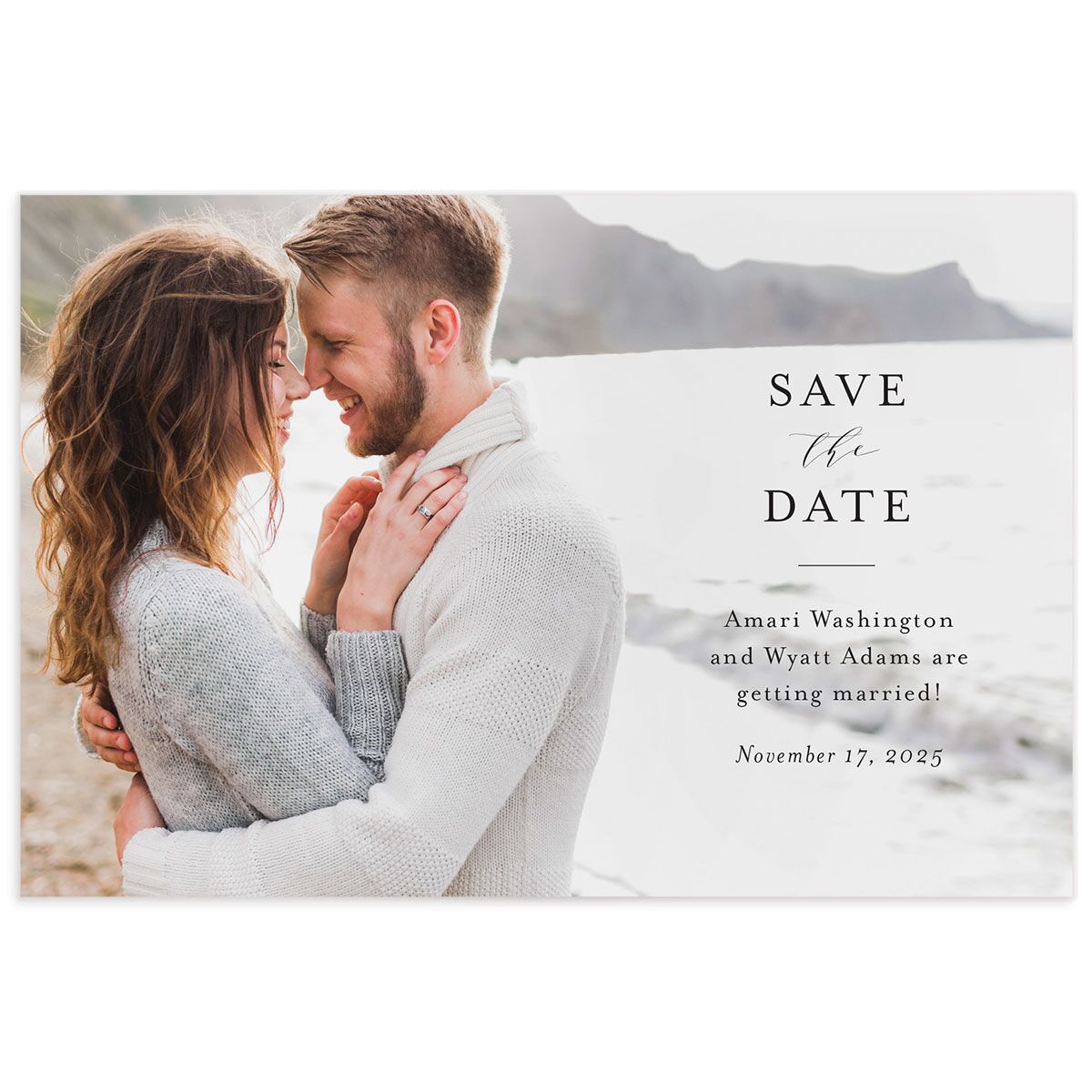 Exquisite Branches Save The Date Postcards 