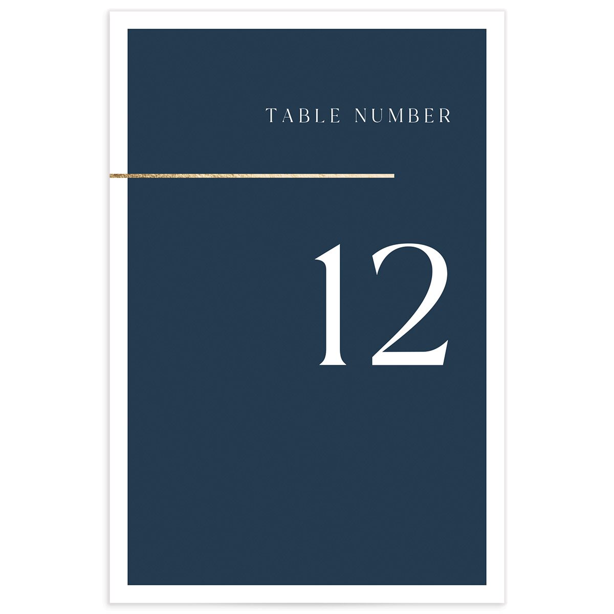 Refined Accent Table Numbers