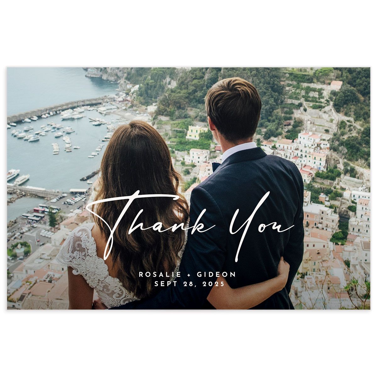 Refined Frame Thank You Postcards