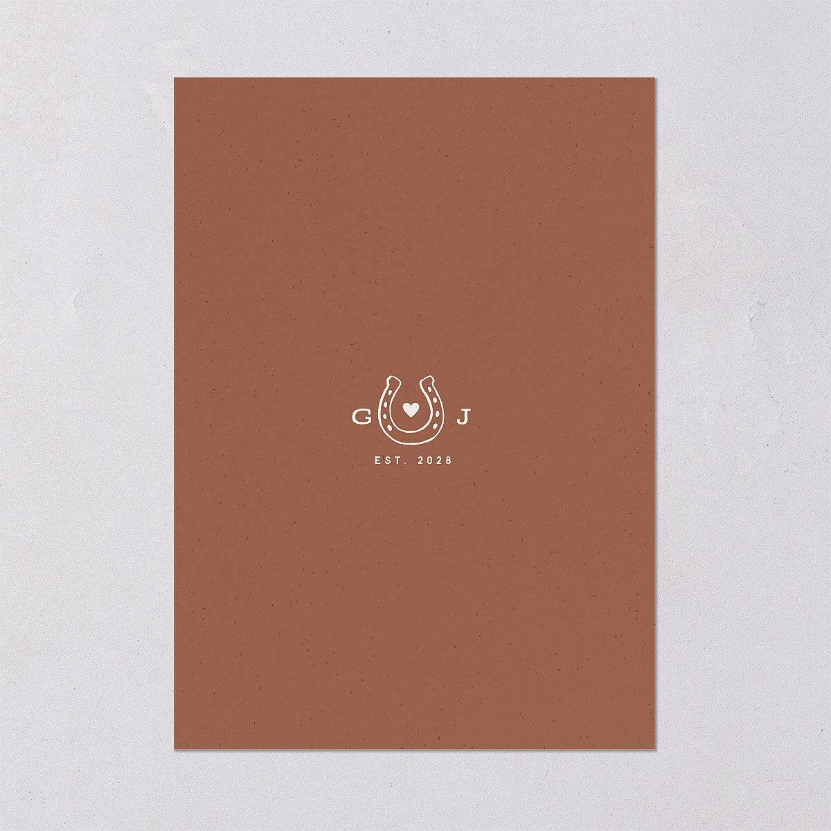 Western I Do BBQ Bridal Shower Invitations Saddle Signature Blank Standard
