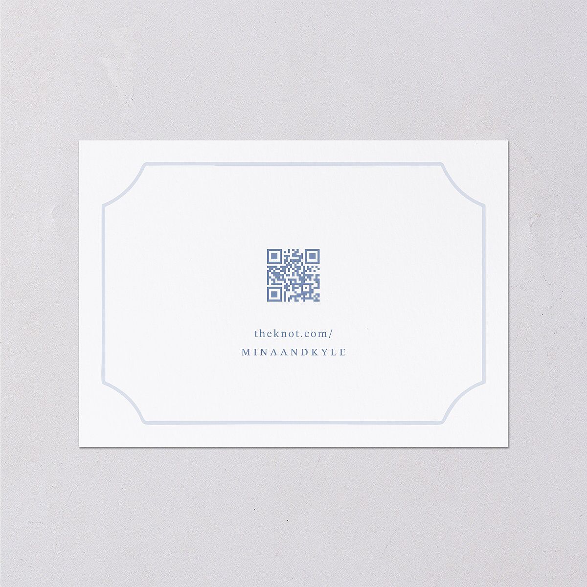 Fairytale Wildflower Crest Wedding Event Detail Cards Pure White Signature Standard
