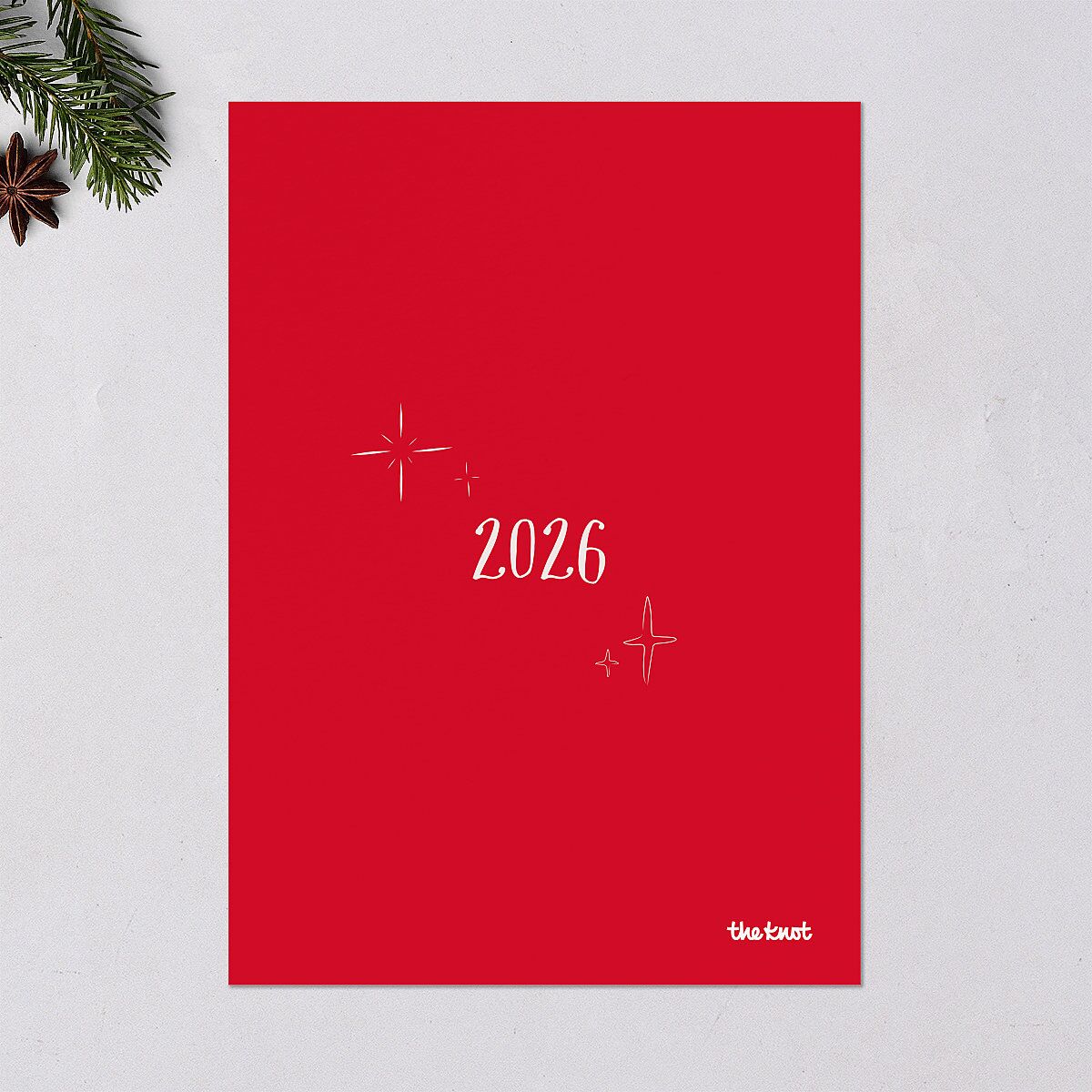 Tied With A Bow Gift Gallery Holiday Cards Scarlet Signature Blank Standard