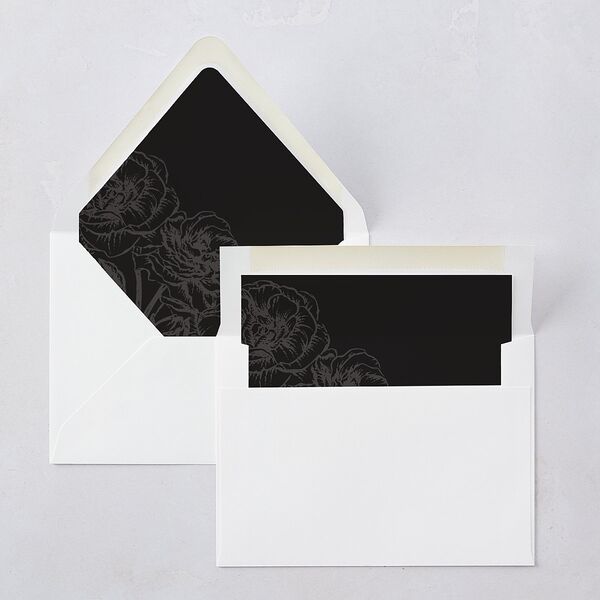 Gothic Fantasy Photo Euro Envelope Liners Linen Luxe