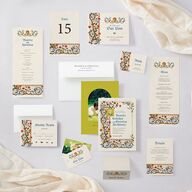 Medieval Renaissance Table Numbers Canary Signature