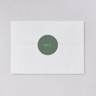 Rustic Pine Wedding Stickers Eucalyptus Sticker