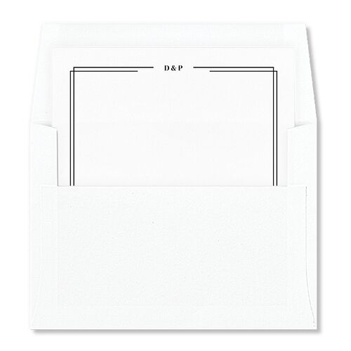 Framed Photo Envelope Liners Licorice Standard