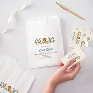 Medieval Renaissance Favor Gift Tags Canary Signature