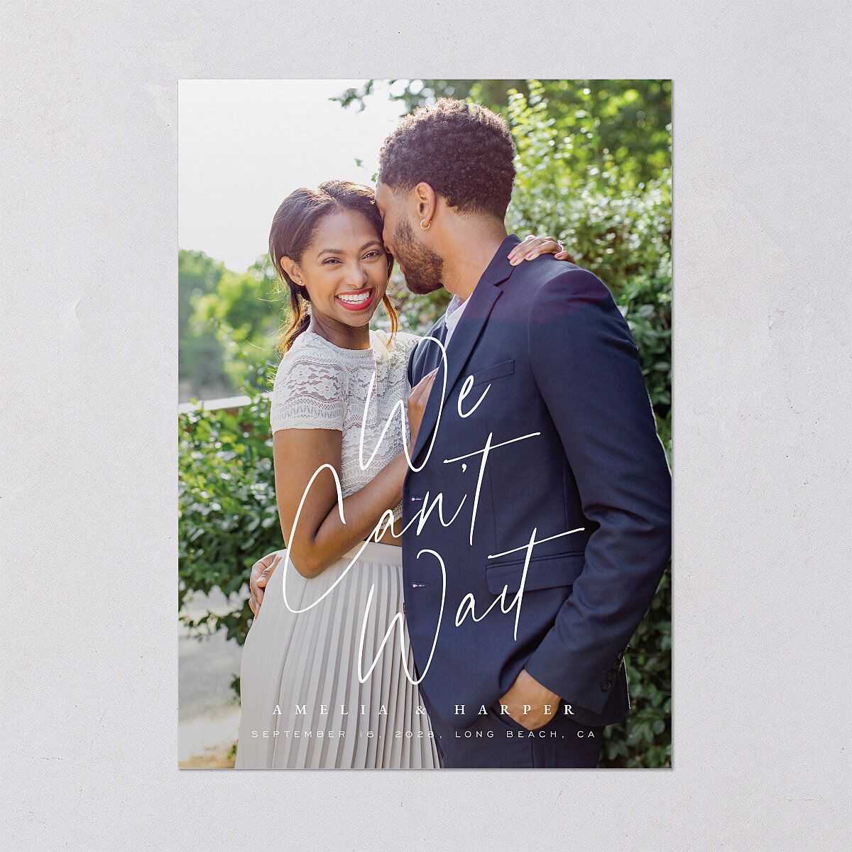 You Are Mine Save the Date Cards — view 2