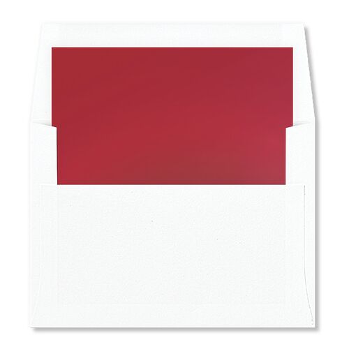 Holiday Gallery Envelope Liners Garnet Standard
