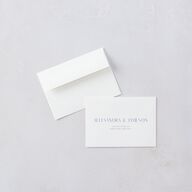 Cottage Wildflowers Wedding Response Cards Maritime Signature Standard