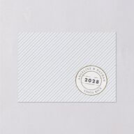 Vintage Boarding Pass Wedding Enclosure Cards Slate Signature