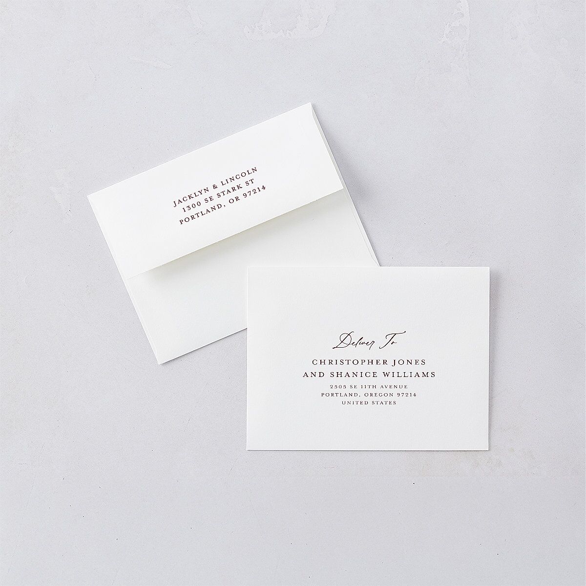 Elegant Vintage Images Thank You Cards Burgundy