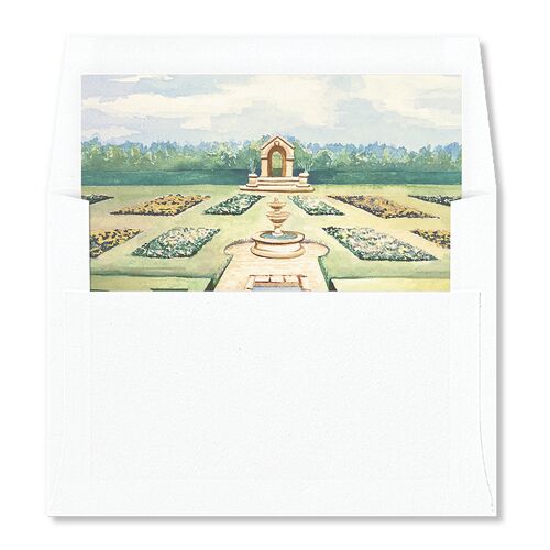 Medieval Castle Storybook Envelope Liners Almond Standard