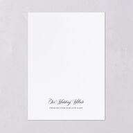 Monogram Flourish Foil Wedding Invitations Pure White Gold Signature Blank No Standard